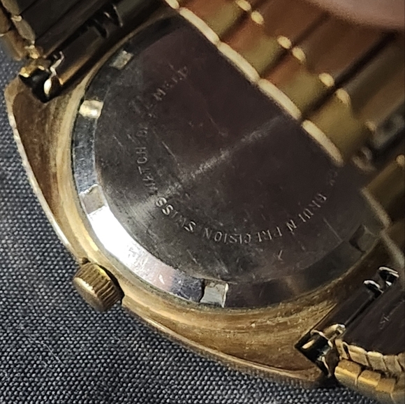 VINTAGE 60s Or 70s Gruen Mens Watch - Picture 7 of 9